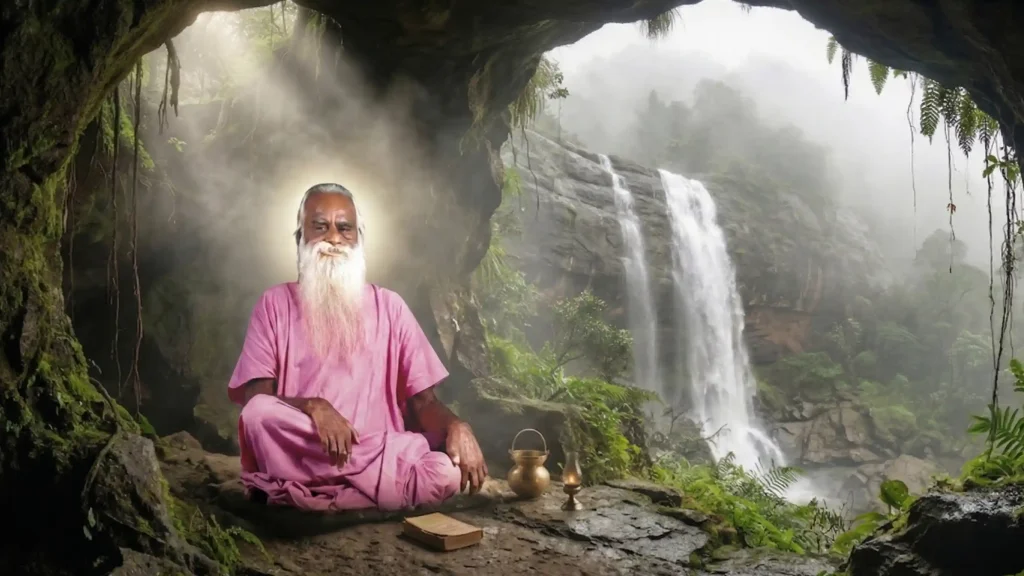 swami gagangiri maharaj in jungle